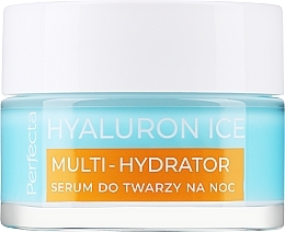 Ночная сыворотка для лица - Perfecta Hyaluron Ice Multi-hydrator Serum — фото N2