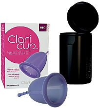 Парфумерія, косметика Силіконова менструальна чаша, розмір 2 (L) - Claripharm Claricup Menstrual Cup