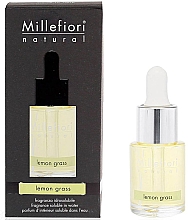 Концентрат для аромалампи - Millefiori Milano Natural Fragrance Hydrosoluble Lemon Grass — фото N1