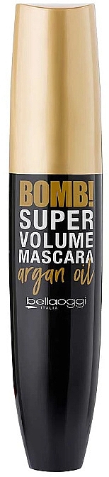 Туш для об'єму вій з аргановою олією - Bellaoggi Bomb! Super Volume Mascara Argan Oil — фото N1