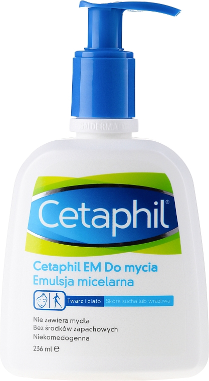 Очищающий гель для лица и тела для всех типов кожи - Cetaphil Face & Body Gentle Skin Cleanser — фото N2