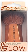 Пензель для макіяжу - Makeup Revolution Glow Splendour Powder Brush — фото N2