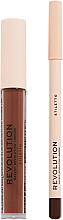 Набор для макияжа губ - Makeup Revolution Lip Contour Kit Stiletto (lip/gloss/3ml + lip/pencil/1g) — фото N2