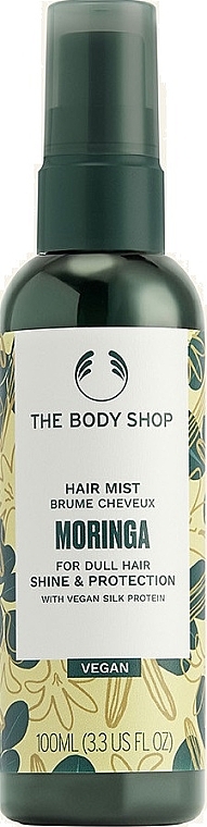 Спрей-міст для волосся - The Body Shop Moringa Hair Mist Shine & Protection — фото N1