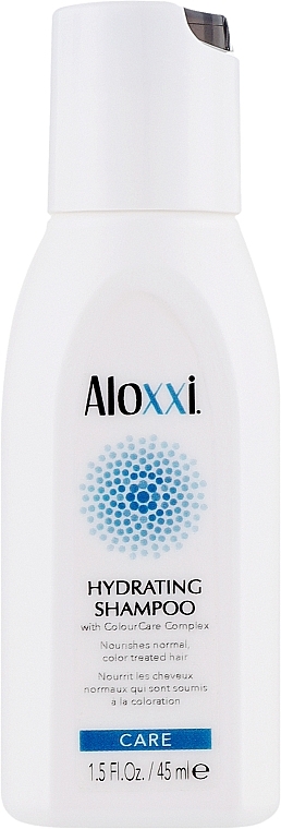 Увлажняющий шампунь для волос - Aloxxi Hydrating Shampoo (мини) — фото N1