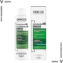 УЦІНКА Шампунь від лупи для нормального і жирного волосся - Vichy Dercos Anti-Dandruff Advanced Action Shampoo * — фото N2