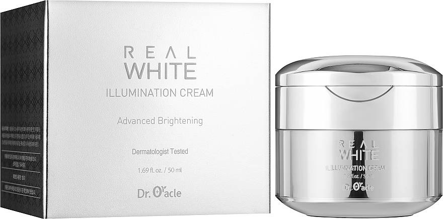 Крем для обличчя освітлювальний - Dr. Oracle Real White Illuminatiom Cream — фото N2