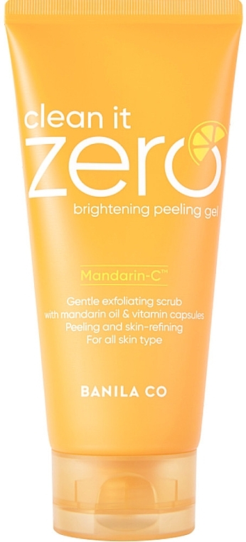 Гель-пилинг для лица - Banila Co Clean It Zero Mandarin-C Brightening Peeling Gel — фото N1