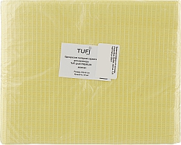 Духи, Парфюмерия, косметика Бумажные салфетки для маникюра, влагостойкие, 40х32см, желтые - Tuffi Proffi Premium