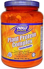 Комплекс рослинних білків, вершкова ваніль - Now Foods Plant Protein Complex Creamy Vanilla — фото N2