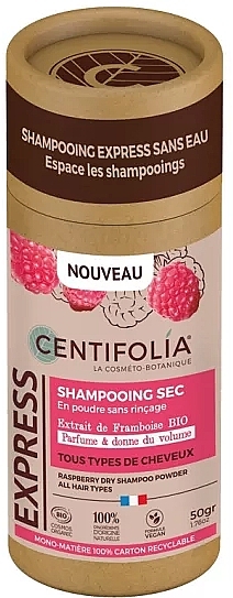 Сухой шампунь с малиной - Centifolia Raspberry Dry Shampoo Powder — фото N1
