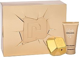 Духи, Парфюмерия, косметика Paco Rabanne Lady Million - Набор (edp/50ml + sh/gel/75ml)