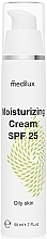 Духи, Парфюмерия, косметика Увлажняющий дневной крем для жирной кожи лица - Medilux Moisturizing Cream SPF25