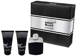 Парфумерія, косметика Montblanc Legend - Набір (edt/100ml + ash/balm/100ml + sh/gel/100ml)