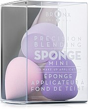 Духи, Парфюмерия, косметика Набор мини-спонжей для макияжа, средний - Bronx Colors Precision Blending Sponge Mini