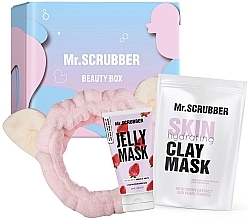 Духи, Парфюмерия, косметика Набор - Mr.Scrubber Strawberry Care (f/mask/100g + f/mask/60ml + ass/1/pcs)