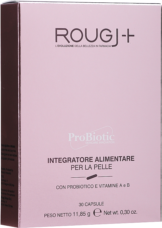 Капсули з колагеном і гіалуроновою кислотою - Rougj+ ProBiotic Integratore Alimentare — фото N1