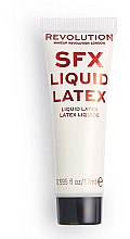 Жидкость для создания эффекта шрамов и ожогов - Makeup Revolution Halloween 2019 SFX Liquid Latex — фото N2