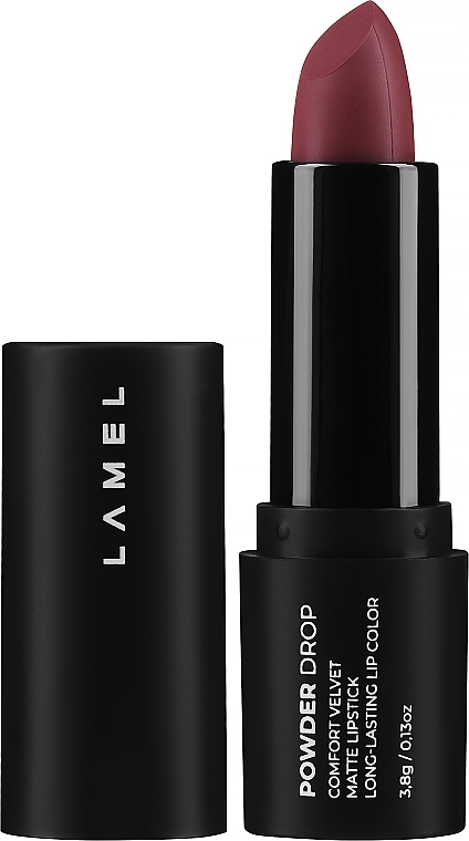 Матовая помада для губ - LAMEL Make Up Powder Drop Matte Lipstick