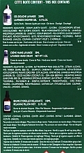 Набор - L'Occitane Relaxing Body Care Gift Set 2021 (sh/gel/250ml + h/cr/30ml + pillow/spray/100ml) — фото N3