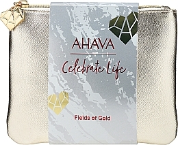 Набор - Ahava Fields Of Gold Set (h/cr/40ml + f/cr/15ml + f/mask/6ml + bag) — фото N1