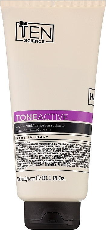Укрепляющий крем для тела - Ten Science Tone Active Active Firming Cream 