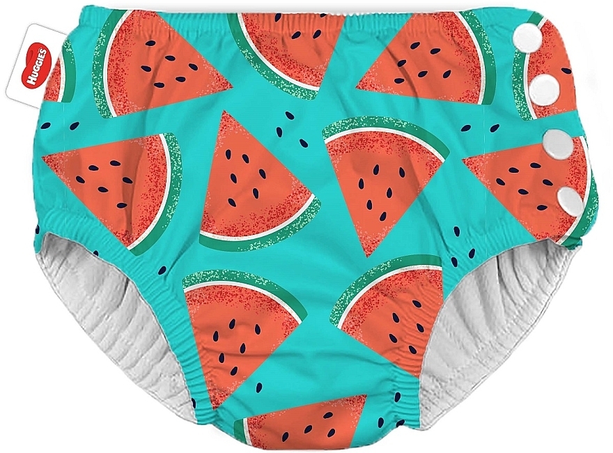 Многоразовые подгузники-трусики для плавания "Little Swimmers Watermelon" 2-3 (5-11 кг), 1 шт. - Huggies — фото N3