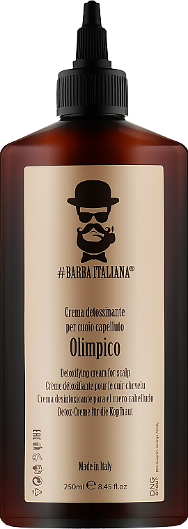 Детоксифікувальний крем для шкіри голови - Barba Italiana Olimpico Detoxifying Cream For Scalp — фото N1