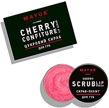 Скраб-пилинг для губ "Вишневый конфитюр" - Mayur Cherry Lip Sugar Scrub — фото N1