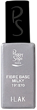 Духи, Парфюмерия, косметика База для ногтей с нейлоновыми волокнами - Peggy Sage Fibre Base Milky I-Lak