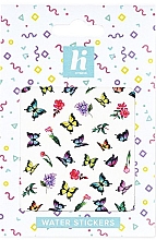 Водні наклейки для нігтів "Метелик" - Hi Hybrid Butterfly Water Nail Sticker — фото N1