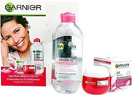 Парфумерія, косметика Набір - Garnier Skin Essentials 45+ (cr/50ml + micelar/400ml)