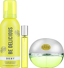 Парфумерія, косметика DKNY Be Delicious - Набір (edp/100ml + edp/15ml + sh/mousse/150ml)