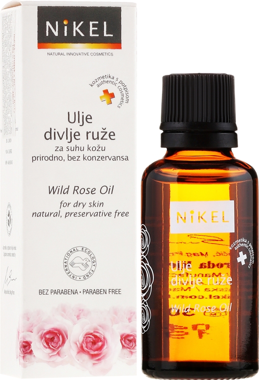 Масло дикой розы - Nikel Wild Rose Oil — фото N1