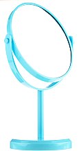 Парфумерія, косметика Дзеркало на підставці овальне 85710, блакитне - Top Choice Beauty Collection Mirror