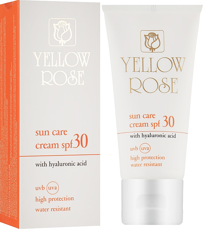 Солнцезащитный крем интенсивно увлажняющий SPF30 - Yellow Rose Sun Care Cream — фото N2