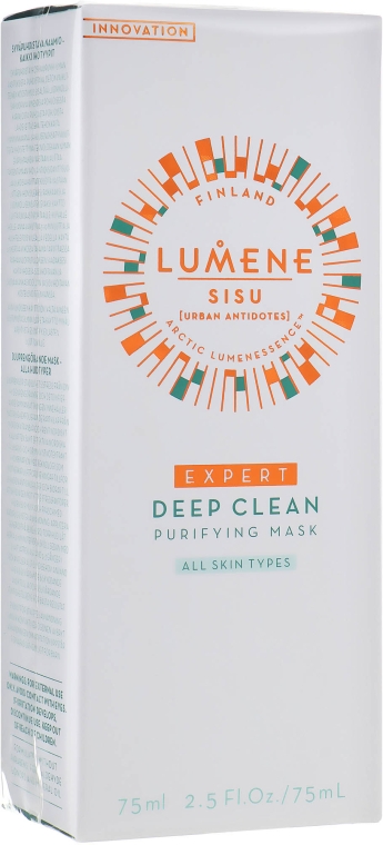Маска для лица глубоко очищающая - Lumene Sisu Expert Deep Clean Purifying Mask — фото N4