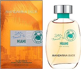 Mandarina Duck Let's Travel To Miami For Woman - Туалетная вода — фото N2