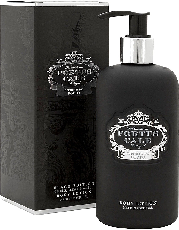 Лосьон для тела "Черная серия" - Portus Cale Black Edition — фото N1