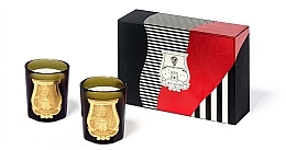 Духи, Парфюмерия, косметика Набор свечей - Cire Trudon Revolutionary Duet Abd El Kader+Ernesto (candle/2x270g)