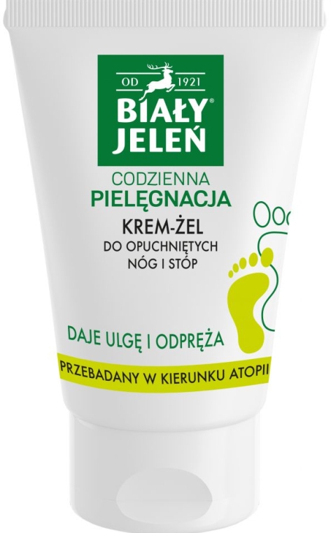 Гіпоалергенний крем-гель для ніг - Bialy Jelen Hypoallergenic Cream-Gel For Swollen Legs — фото N1