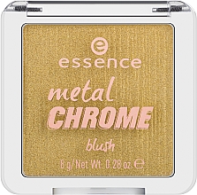 Рум'яна - Essence Metal Chrome Blush — фото N2