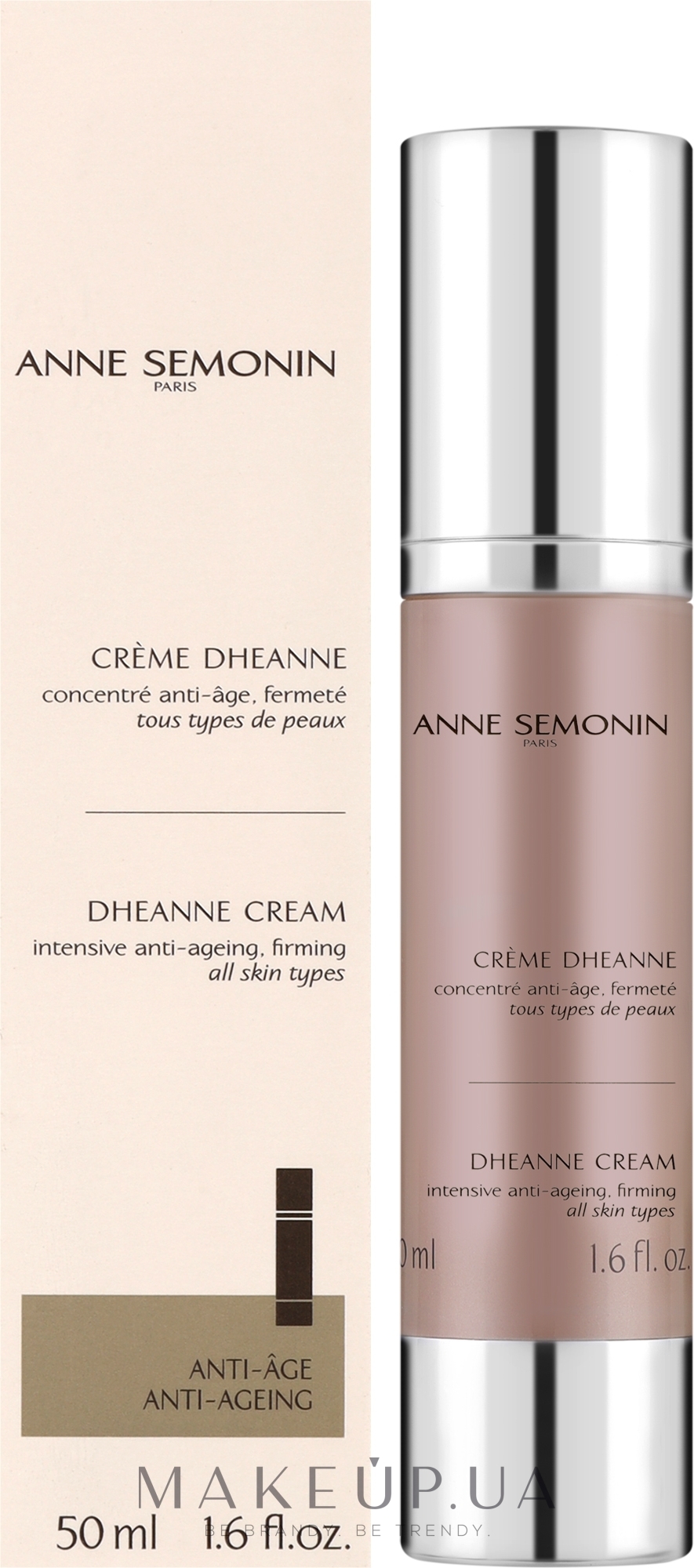 Антивіковий крем для обличчя - Anne Semonin Dheanne Cream — фото 50ml