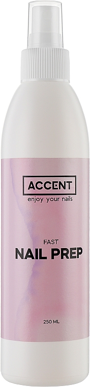 Средство для обезжиривания и дегидрации ногтевой пластины - Accent Nail Prep  — фото N1