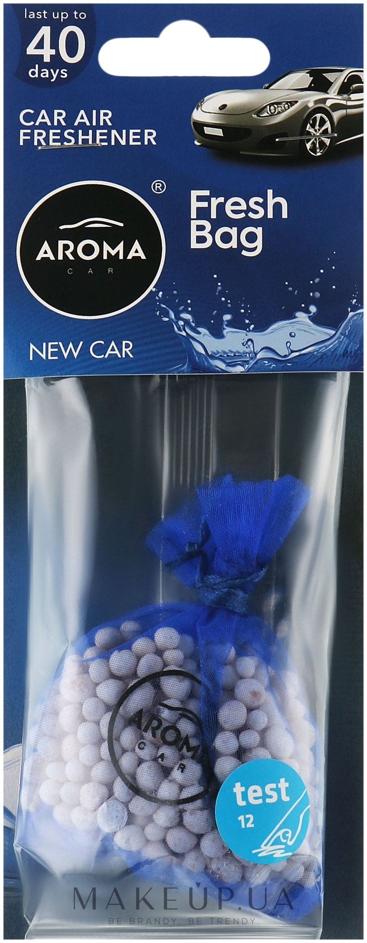 Ароматизатор полимерный "Новая машина" - Aroma Car Fresh Bag — фото 20g