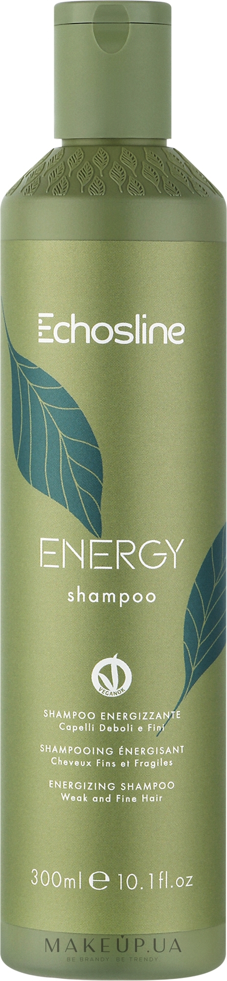 Шампунь для волосся - Echosline Energy Shampoo — фото 300ml