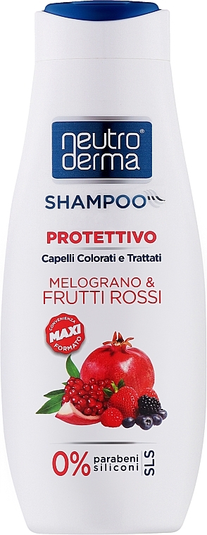 Шампунь для волосся з Гранатом і червоними фруктами - Neutro Derma Shampoo — фото N1