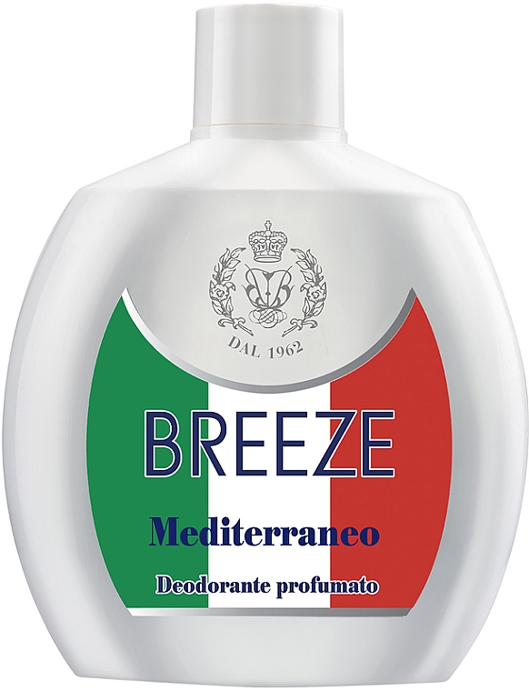 Breeze Squeeze Deodorant Mediterraneo - Дезодорант для тела — фото N1