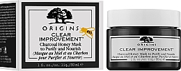 Очищувальна маска з бамбуковим вугіллям і медом - Origins Clear Improvement Charcoal Honey Mask — фото N2