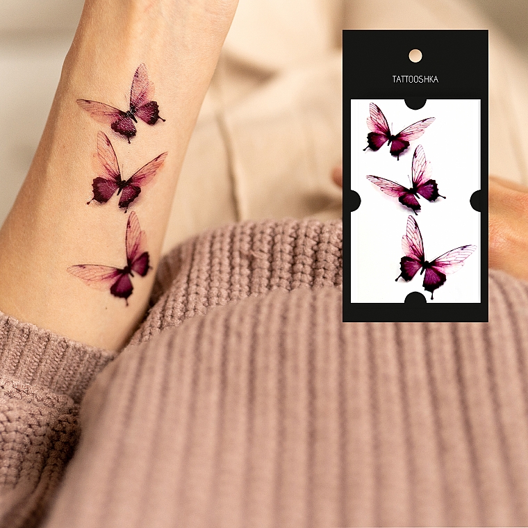 Татуировки бабочек на ногах: можно всем, а не только девушкам